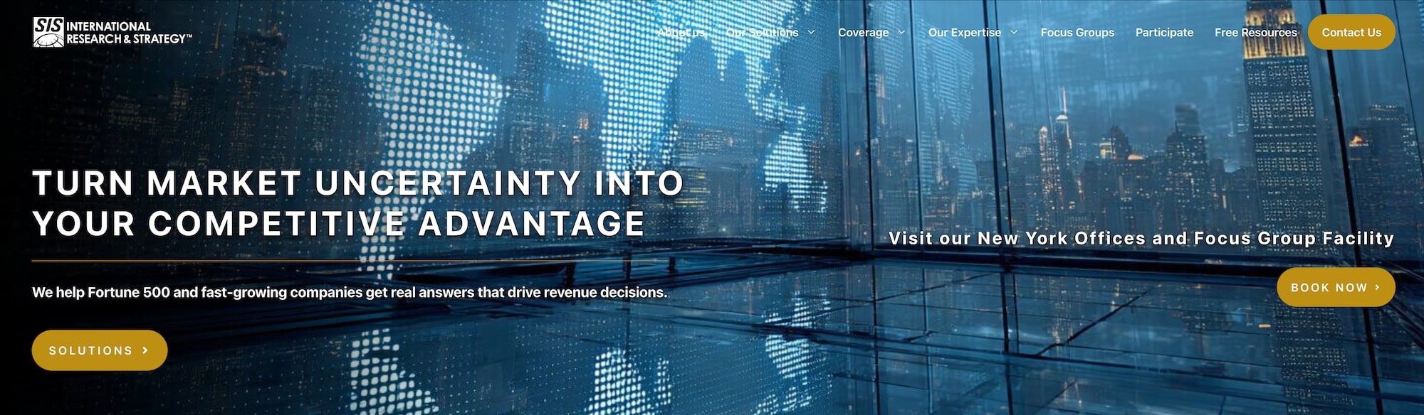 SIS International Research & Strategy homepage