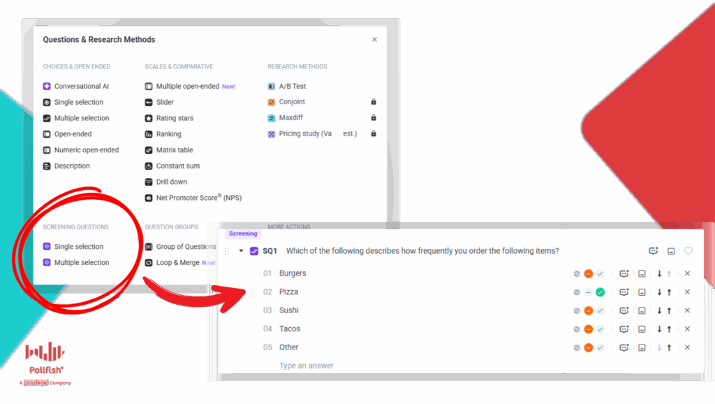 When to use a screening question in your survey